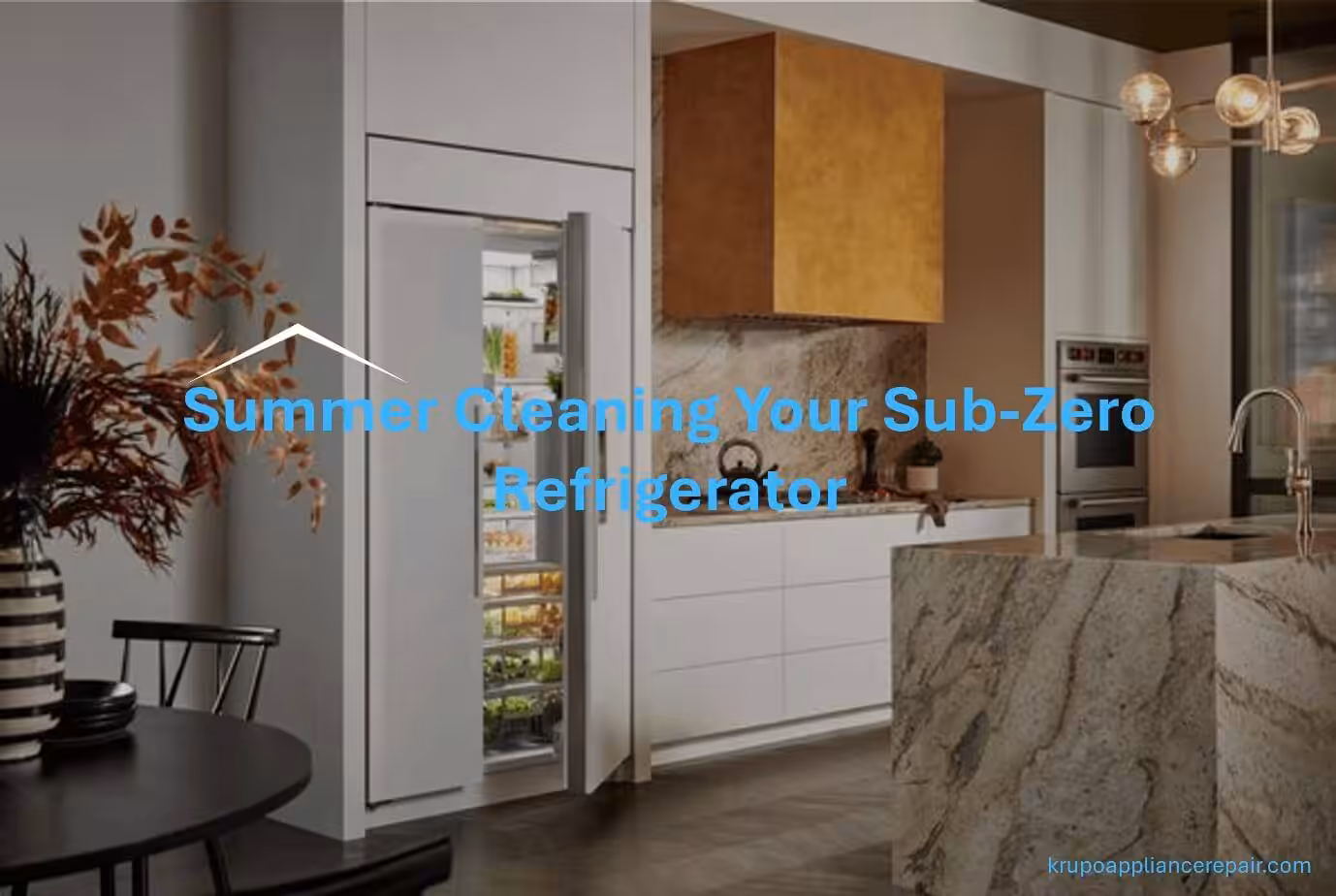 Summer Cleaning Your Sub-Zero Refrigerator