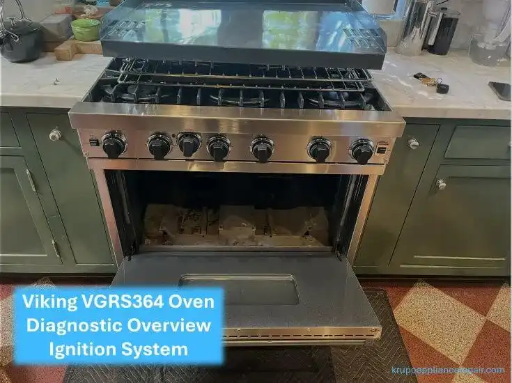 Viking VGRS364 Oven Overview Ignition System